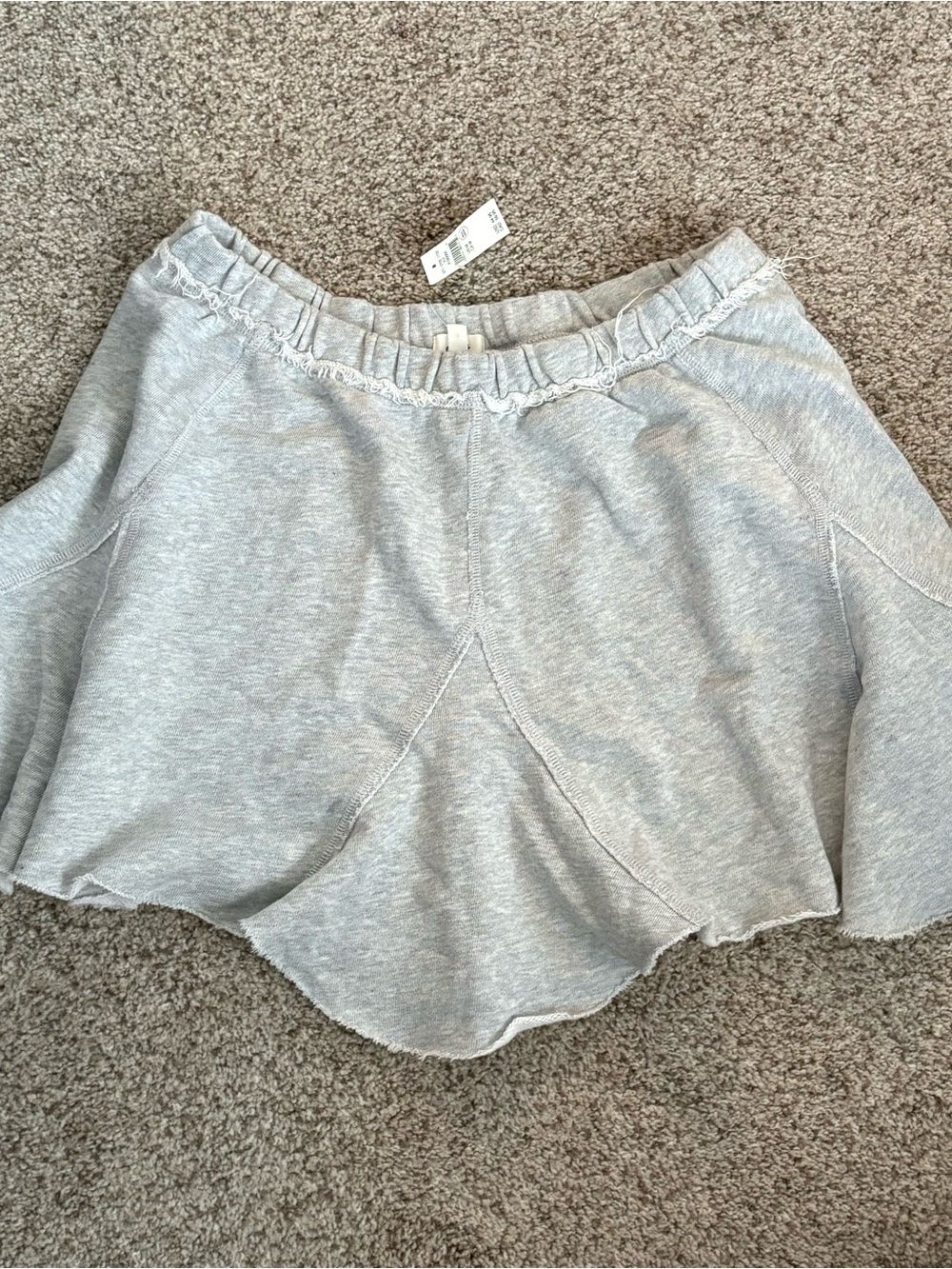 aerie Heather Gray Sweat Skirt